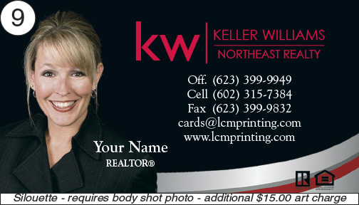 Keller Williams Business Card front 9
